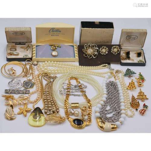 JEWELRY. Assorted Grouping of Costume Jewelry.