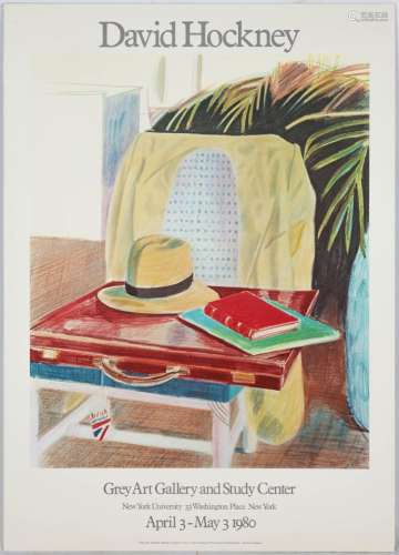(After) David Hockney (British, b. 1938) Grey Art Gallery an...