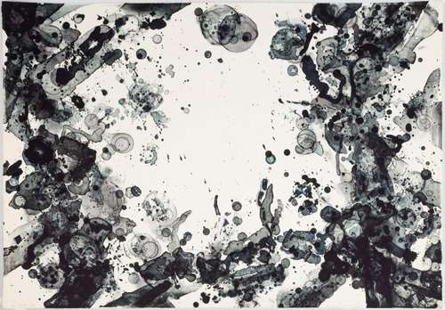 Sam Francis (American, 1923-1994) "White Bone Color Tra...