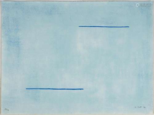 William Scott (1913-1989) "Blue Field"