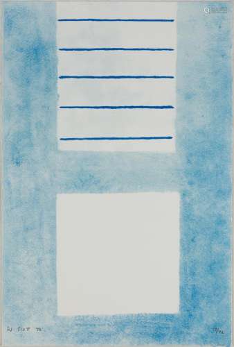 William Scott (1913-1989) "Fire on the Rectangle"