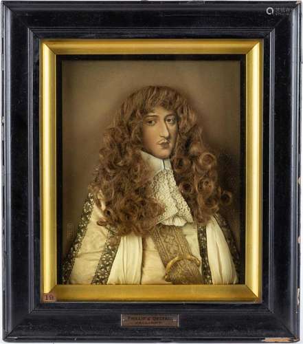 Philippe I, Duke of Orleans, Shadow Box Portrait