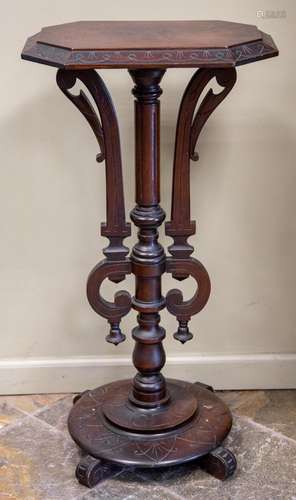 Aesthetic Mahogany Pedestal