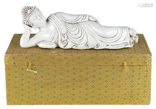 Chinese Porcelain Reclining Buddha