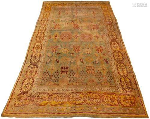 Turkish Oushak Room Size Rug