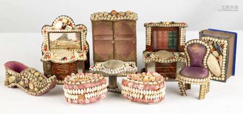 Antique Shell Art Accessories