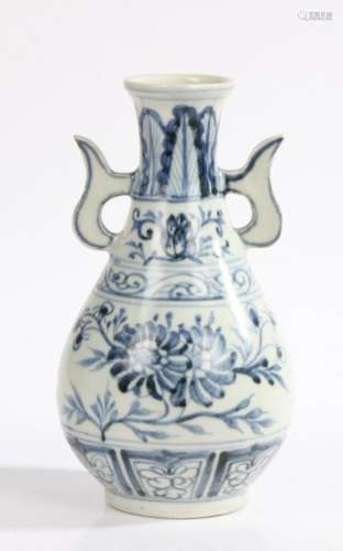 Chinese porcelain vase,later copy of a Yuan style 14th centu...