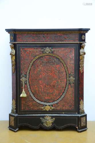 Cabinet with Boulle inlaywork, 19th century (110x90x46cm) (*...