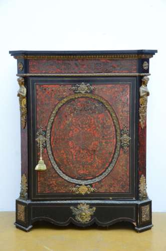 Cabinet with Boulle inlaywork, 19th century (110x90x46cm) (*...