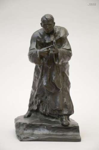 Sarteel: bronze sculpture 'orator' (H50cm)