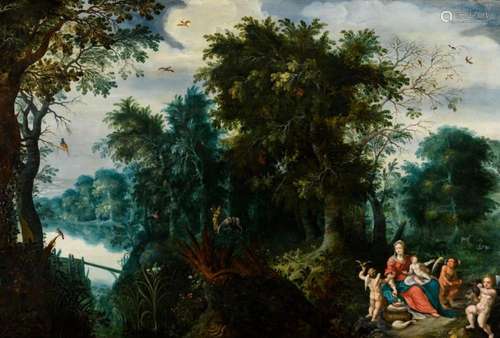 Attributed to Alexander Keirincx (17th century): painting (o...