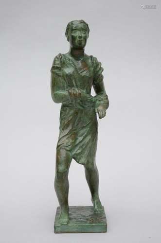 Jozef Cantré (posthumous): bronze sculpture 'Spring'...