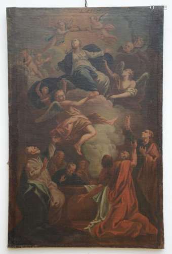Anonymous (17th-18th century): painting (o/c) 'Ascension...