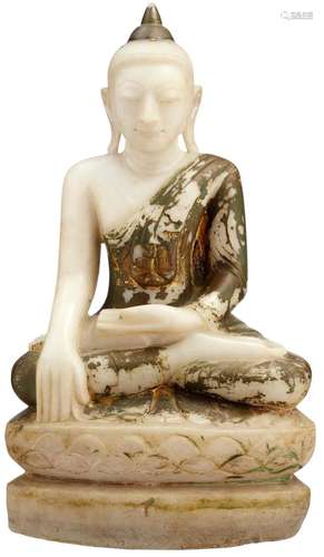 Alabaster Buddha