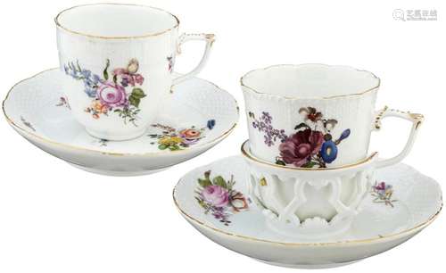 Tasse und Trembleuse Meissen