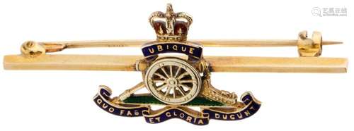 Brosche Royal Artillery