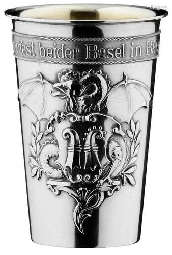 Schützenbecher Basel 1900