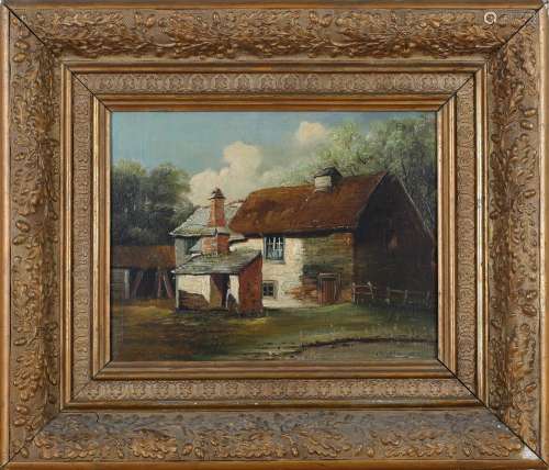 Helena Fannie Gibson - Landscape with Cottage