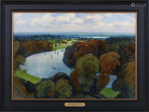 Frederick George Wills - 'Thames from Richmond Hill'