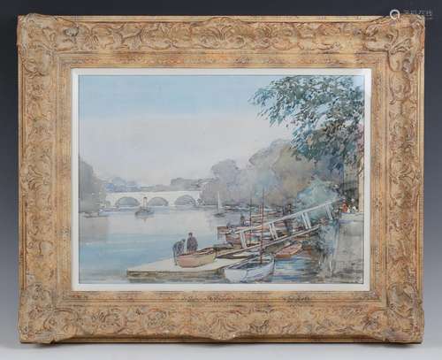 Alfred John Billinghurst - 'The Thames at Richmond'