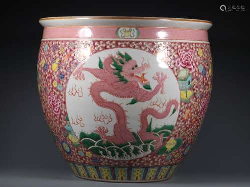 Colorful dragon pattern VAT