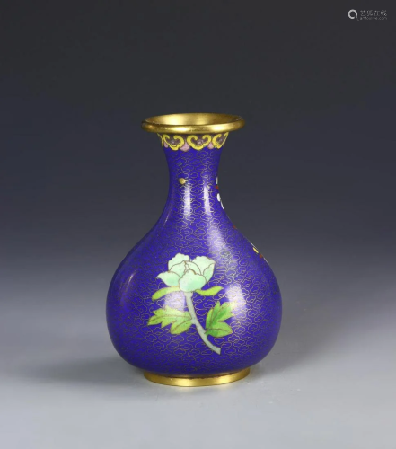 Chinese Cloisonne Vase