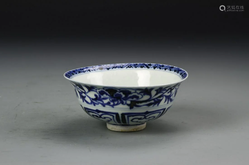 Chinese Blue and White Bowl