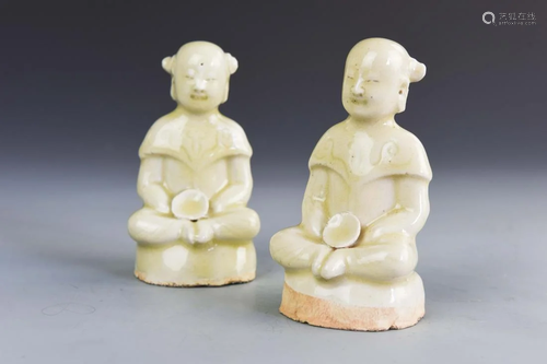 Chinese White Glazed Buddha