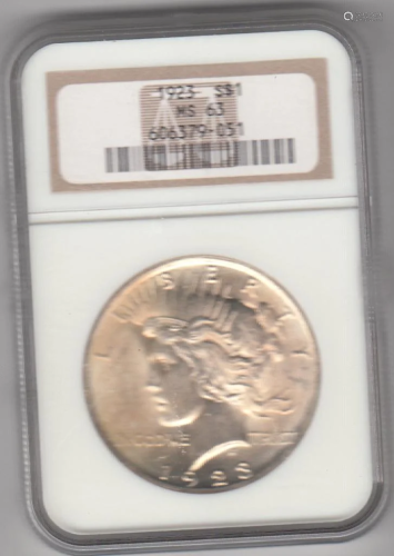 One Dollar Silver Coin