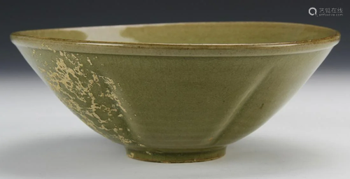 Chinese Green Glazed Porcelain Bowl