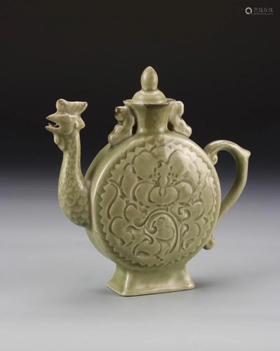 Chinese Celadon Teapot