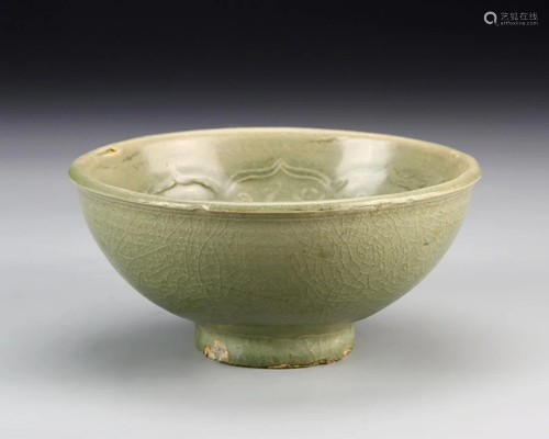 Chinese Antique Lungquan Ware Bowl