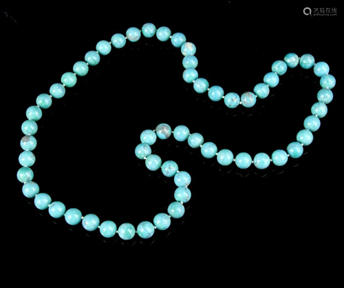 Chinese Tibetan Turquoise Necklace