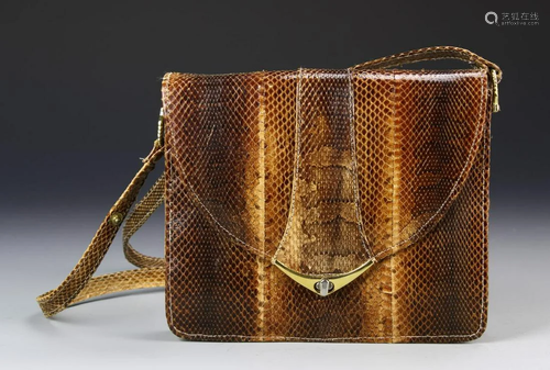 Snake Leather Ladies Bag