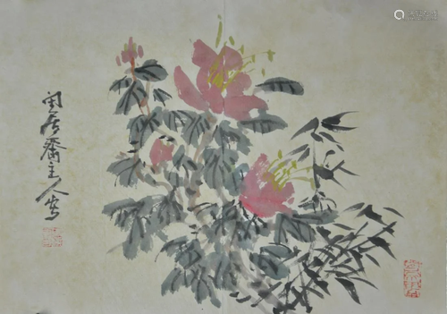 Chinese Paintings (2 pc.)