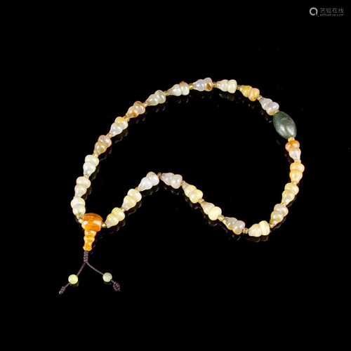 Chinese Agate Prayer Beads