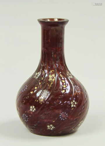 European Glass Vase