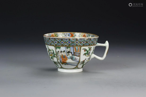 Chinese Famille Rose Tea Cup