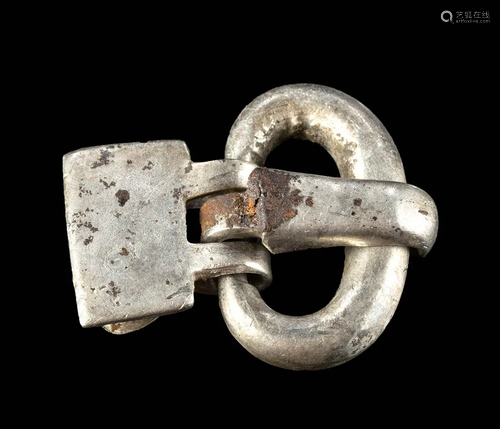 Fine 6th C. Pre-Viking Silver Buckle