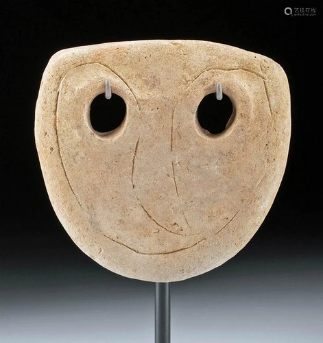 Ancient Near Eastern Terracotta Eye Idol