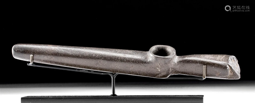 Mapuche Stone Tobacco Smoking Pipe