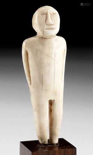 Pre-Contact Yupik Thule Walrus Ivory Figure