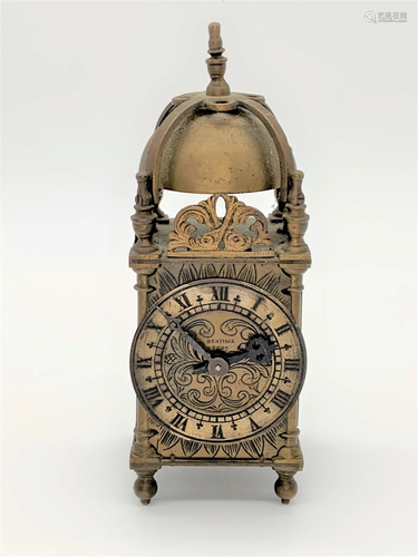 Antique English Bentima Lantern Clock