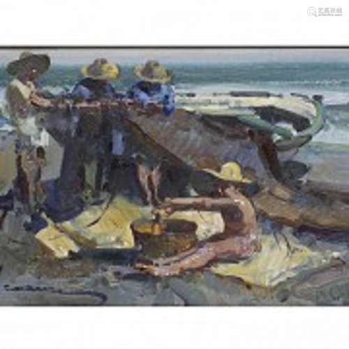 Eustaquio Segrelles del Pilar (1936) “Playa de Valencia”