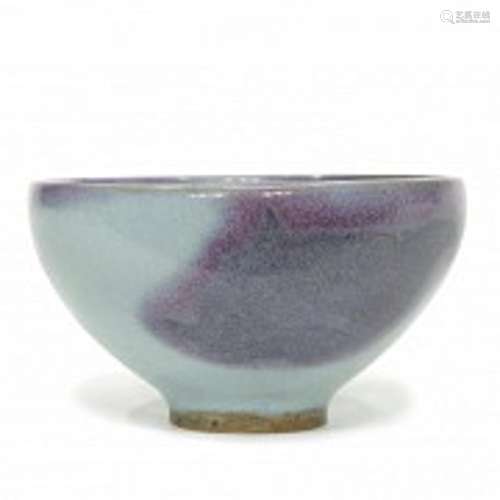 Small Junyao ware cup, Song dynasty (960 - 1279). With certi...