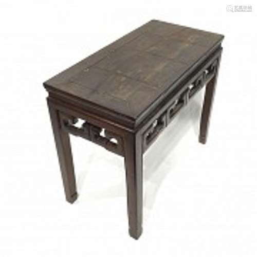 Wooden Chinese table, 20th century