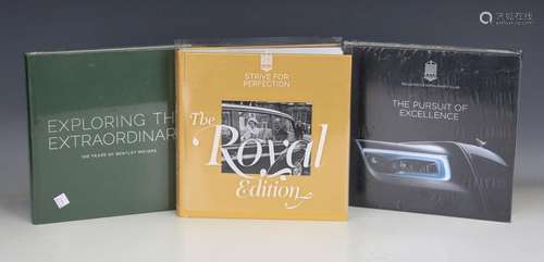 A group of nine Bentley and Rolls-Royce reference books