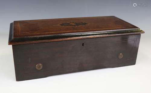 A 19th century Swiss musical box