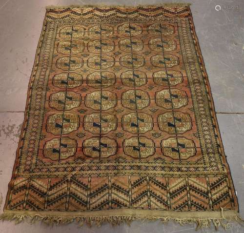 A Turkoman rug