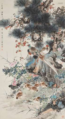 YAN BOLONG(1898-1955) Flowers and Birds